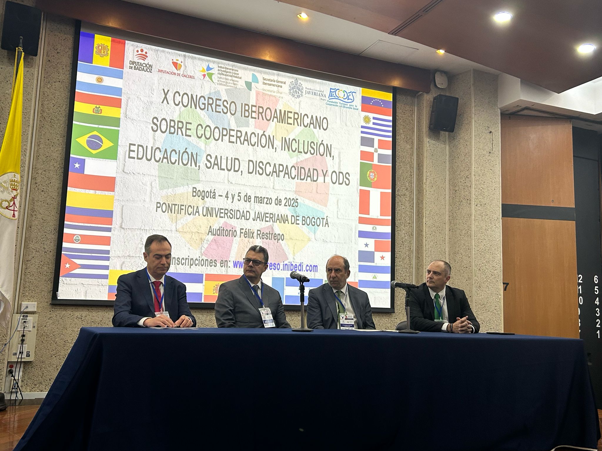 Inaugurado el X Congreso Iberoamericano sobre Cooperación, Inclusión, Educación, Salud, Discapacidad y ODS